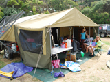 Camp at Wye River