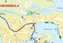 Merimbula Town Map