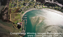 Aerial view of Port Albert<BR>Compliments Winning Images Photography www.winningimages.com.au