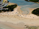 Aireys Inlet main beach - the kids can paddle in the shallows<br><em>Compliments Winning Images Mornington<br>Ph: 0411 784 321</em>