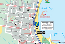 Apollo Bay Town Map