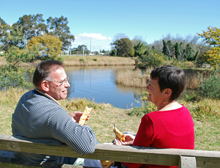 Fish and Chips by The Mitchell River