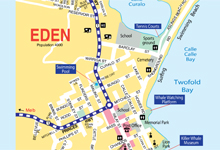 Eden Town Map