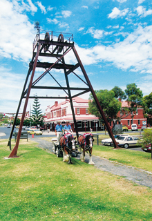 Mining Poppet Head<br> - Historic Wonthaggi Landmark