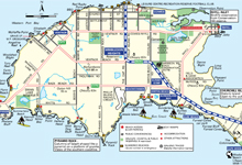 Phillip Island Town Map