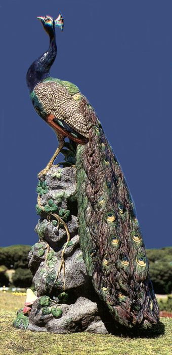 Priceless Loch Ard Peacock Minton Statue