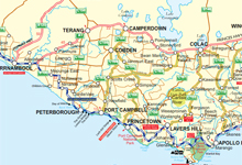 Port Campbell Regional Map