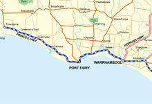 Port Fairy Regional Map
