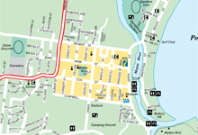 Port Fairy Town Map