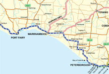 Warrnambool Regional Map
